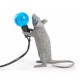 SELETTI Mouse Standing Lamp Gray